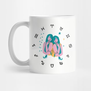 Gemini Zodiac Sign Mug